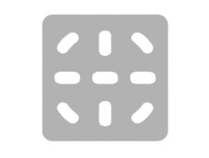 Plăcută de descărcare din inox satinat 123*123 mm