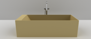 Cadă de baie Plano 1550/650/450 mm (fără prea plin)