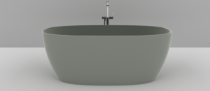 Cadă de baie THEA 1600x700x620 mm (cu prea plin)