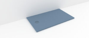 Cădiță de duș din compozit, Model Allegria, cu sifon inclus