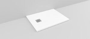 Cădiță de duș din compozit, Model STONE (LATERAL)