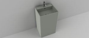 Lavoar compozit, Model Freestanding Quadrato