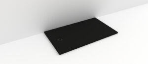 Cădiță de duș din compozit, Model Allegria, cu sifon inclus