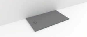 Cădiță de duș din compozit, Model Allegria, cu sifon inclus