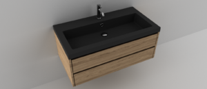 Lavoar compozit, Model Nexo, Pe mobilier, Cuva centrală