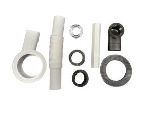 Kit pentru preaplin lavoare cu ghiera cromat- lungime 258mm